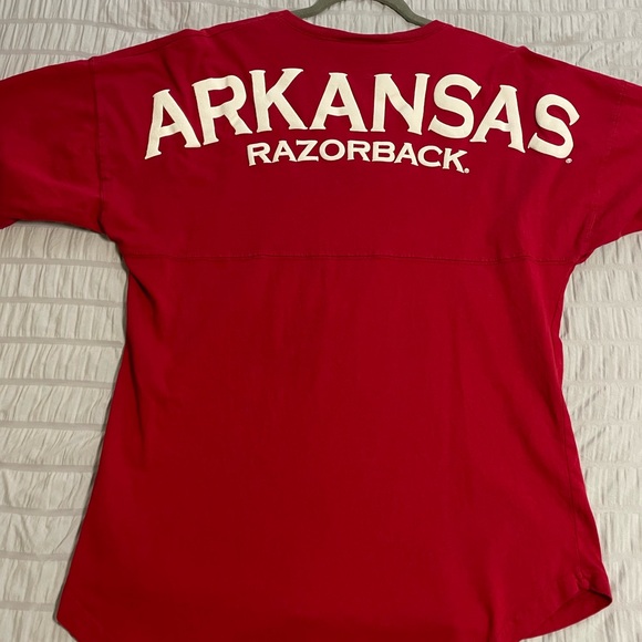 Arkansas Razorbacks Spirit Jersey Oversized T-Shirt - Picture 3 of 6